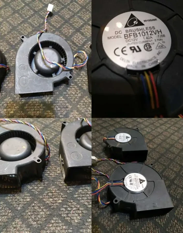 Вентиляторы турбинные улитки