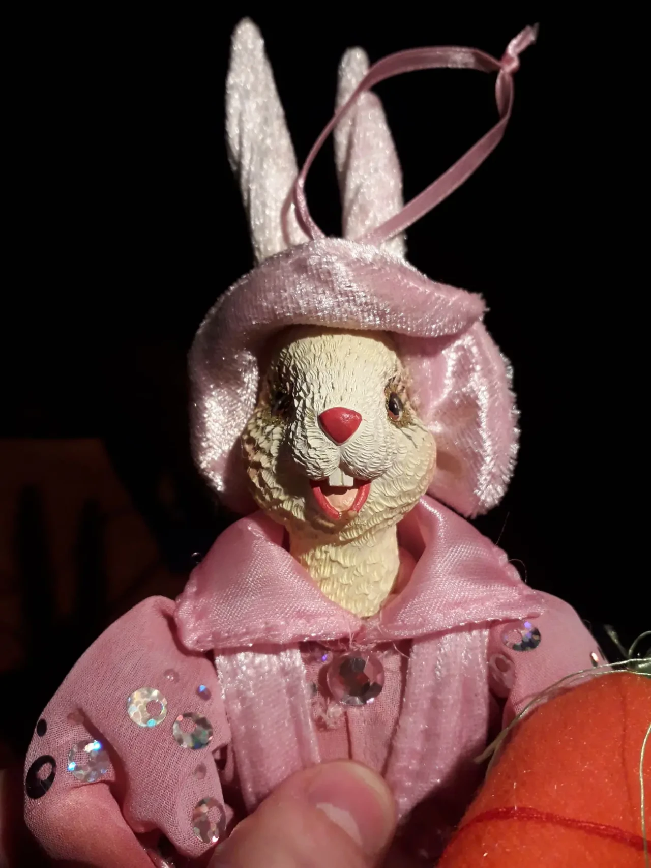 Кролик заяц пасхальный кукла игрушка 5