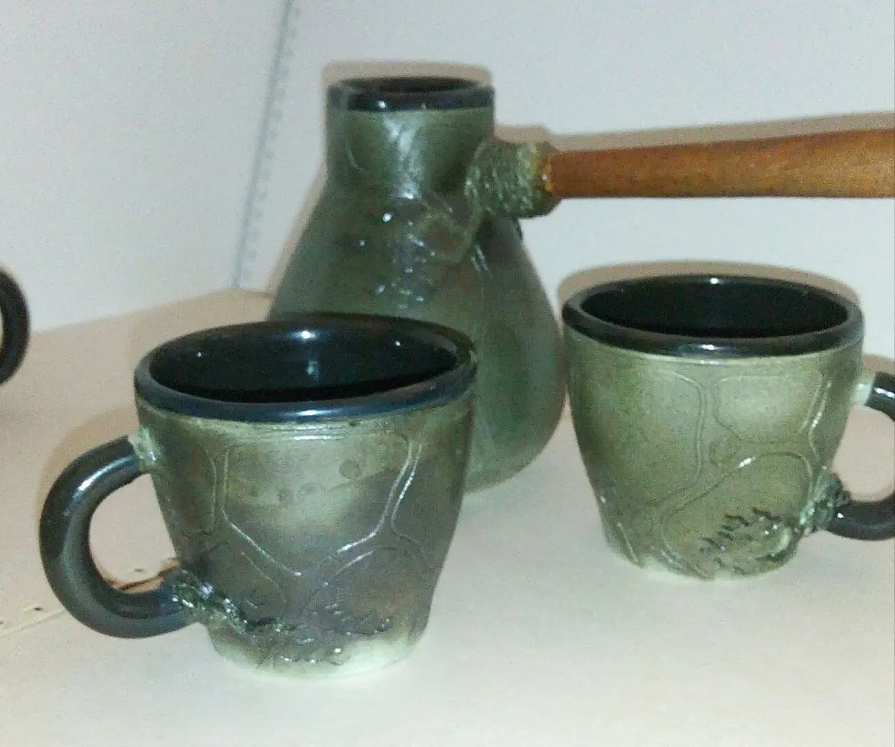 Турецкий кофе чашка турка набор сервиз 2