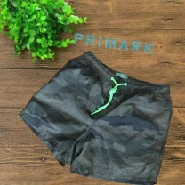 Primark Шорты мужские /подростковые с плавками камуфляж хаки S