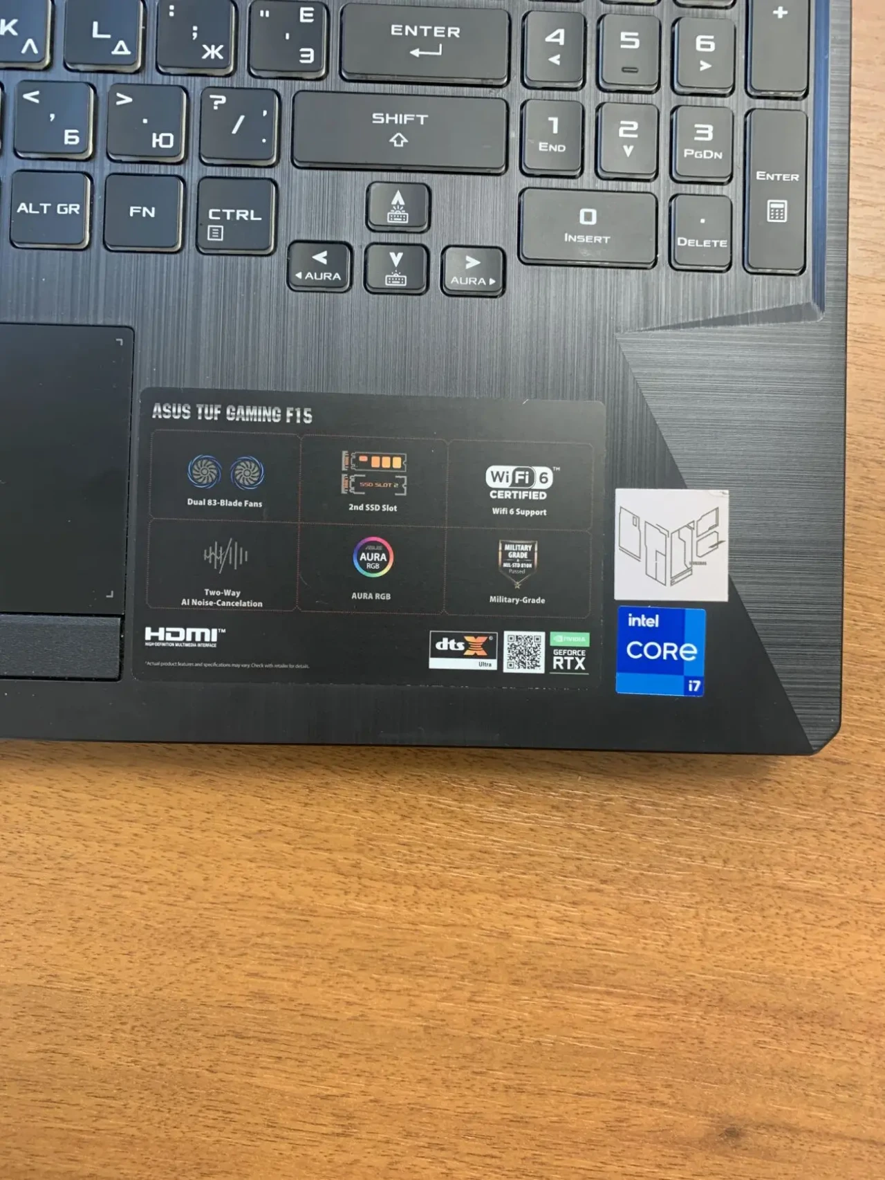 Ноутбук ASUS TUF Gaming F15 2