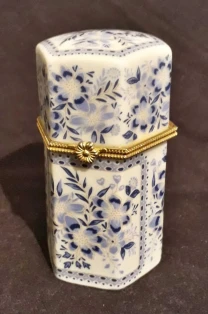Футляр для зубочисток шкатулка фарфор