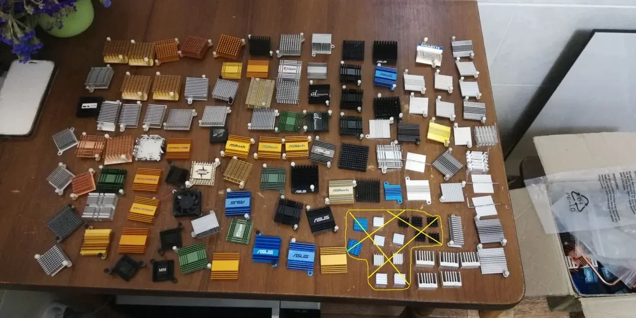 Радиаторы охлаждения разные для материнских плат(ФОТО СМОТРИТЕ) 4