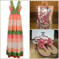 Довга літня сукня Elie Saab