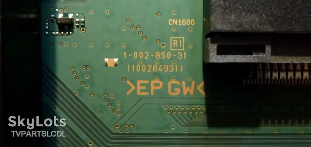 Main board Sony 1-002-850-31, (100284931) SONY KD-43XH8096 KD-49XH8096 2
