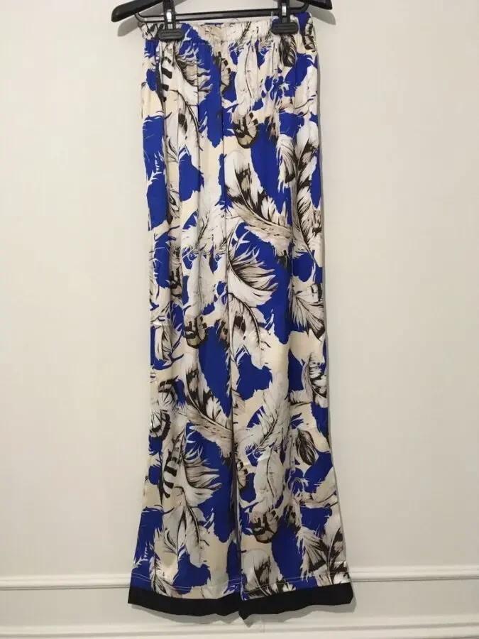 Шовковий брючний костюм Roberto Cavalli 9