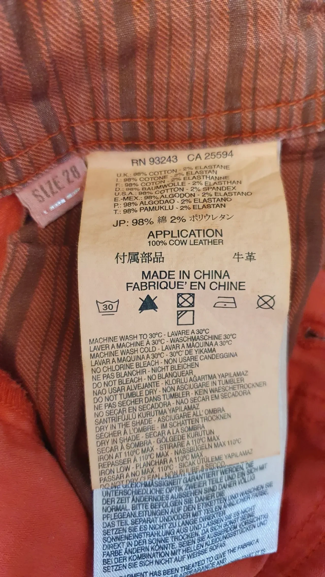 Яскраві вогняно-червоні стильні жіночі штани чінос Diesel 6