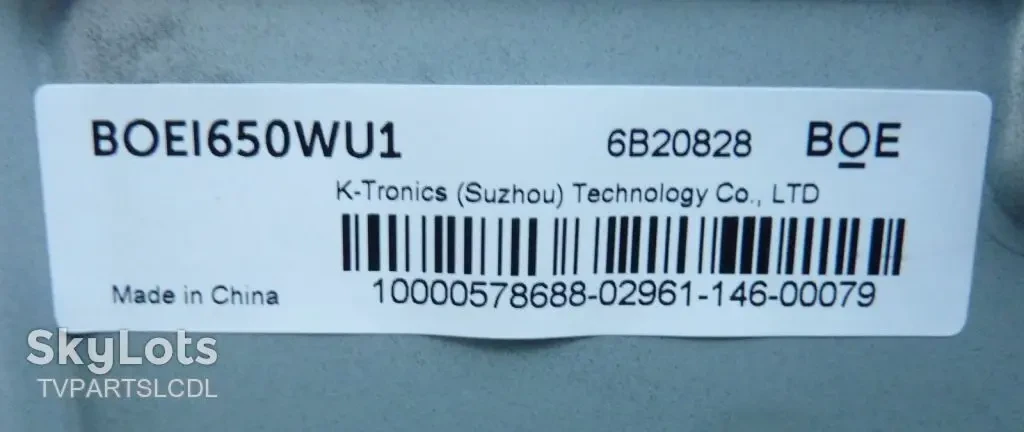 плата T-CON 47-6021287 для Philips 65PUF6192 Ergo 65DUS8000 4