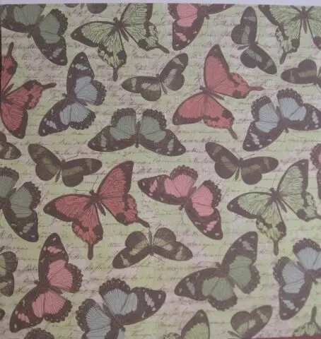 Бумага для  скрапбукинга Engraved Garden 30 см 12 листов двусторонних 6