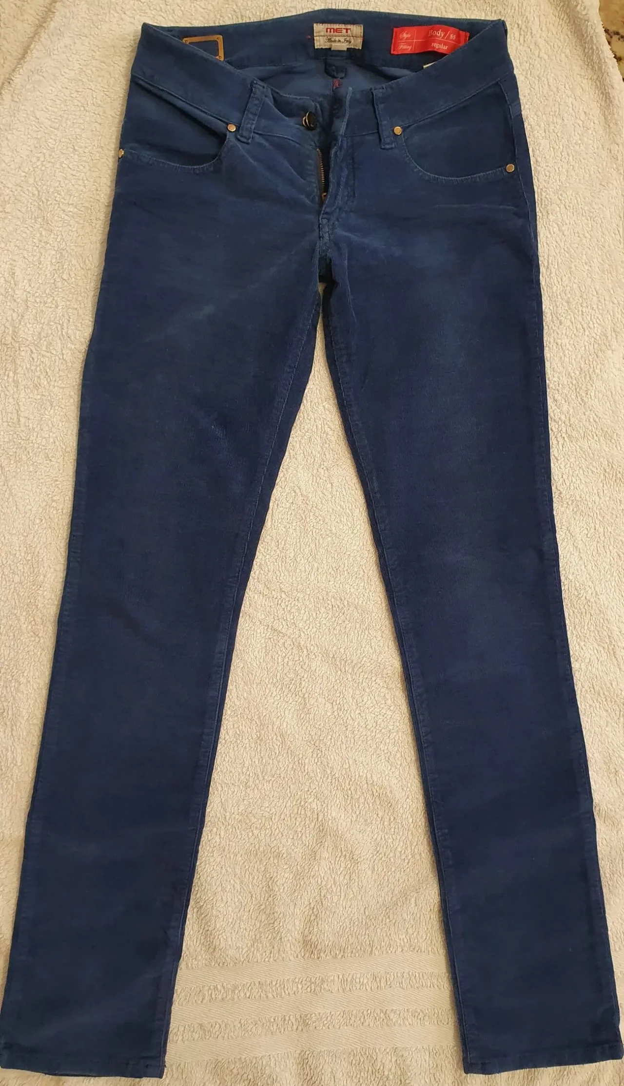 Жіночі вельветові джинси італійського бренду МЕТ jeans 2