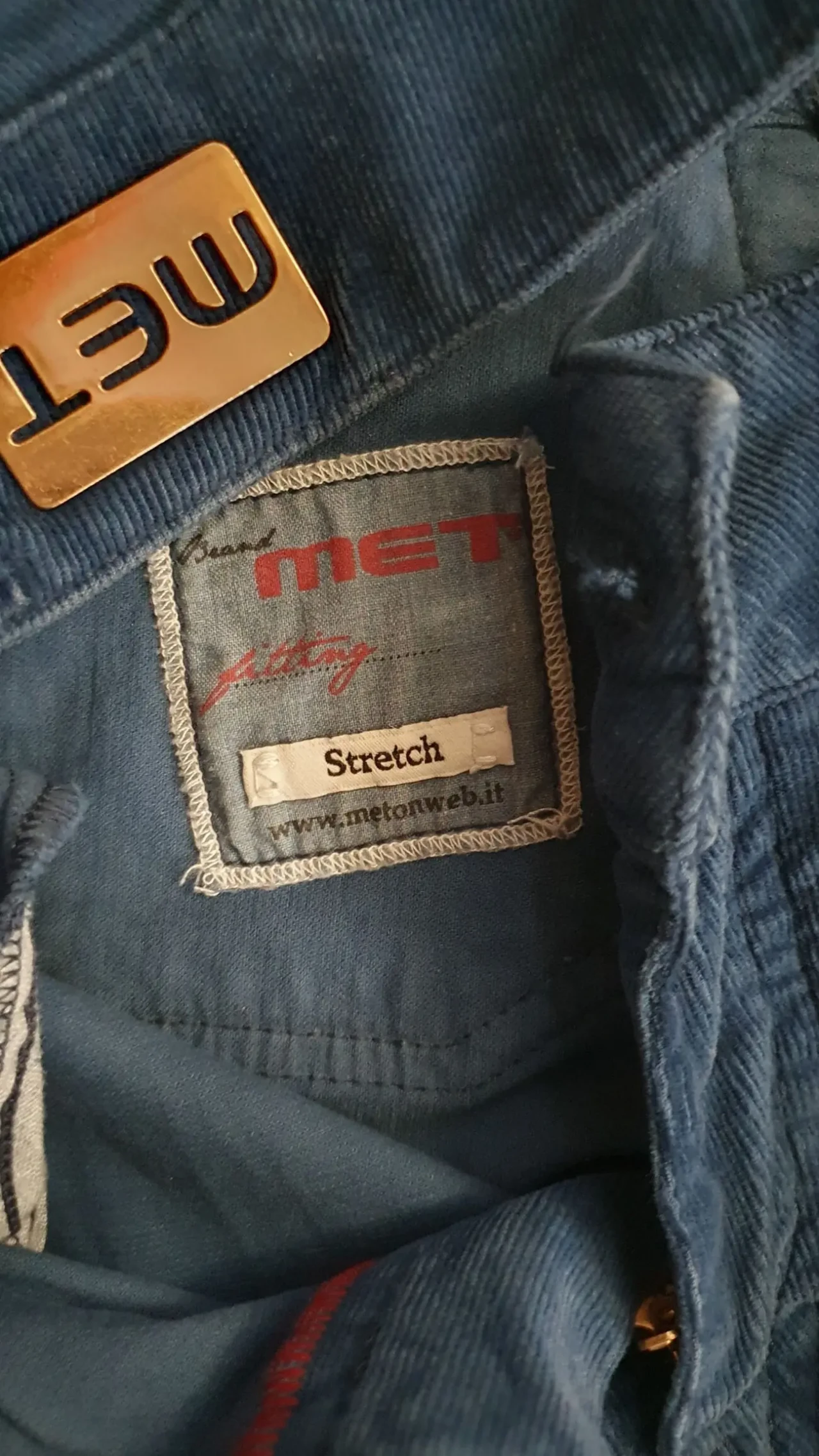 Жіночі вельветові джинси італійського бренду МЕТ jeans 4