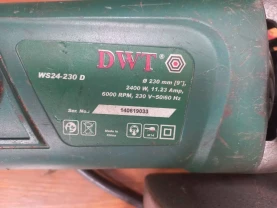 Угловая шлифовальная машина DWT WS24-230 D