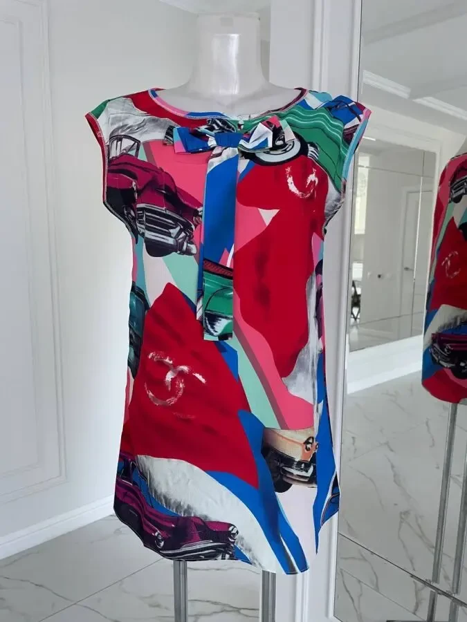 шовкова блуза Chanel 2