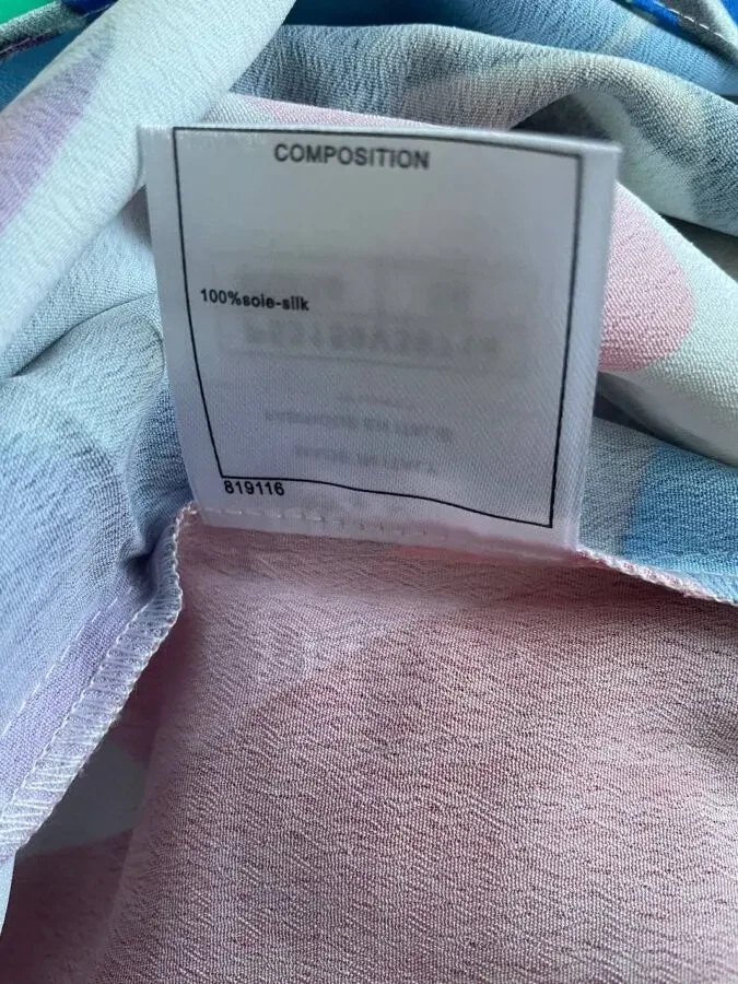 шовкова блуза Chanel 9