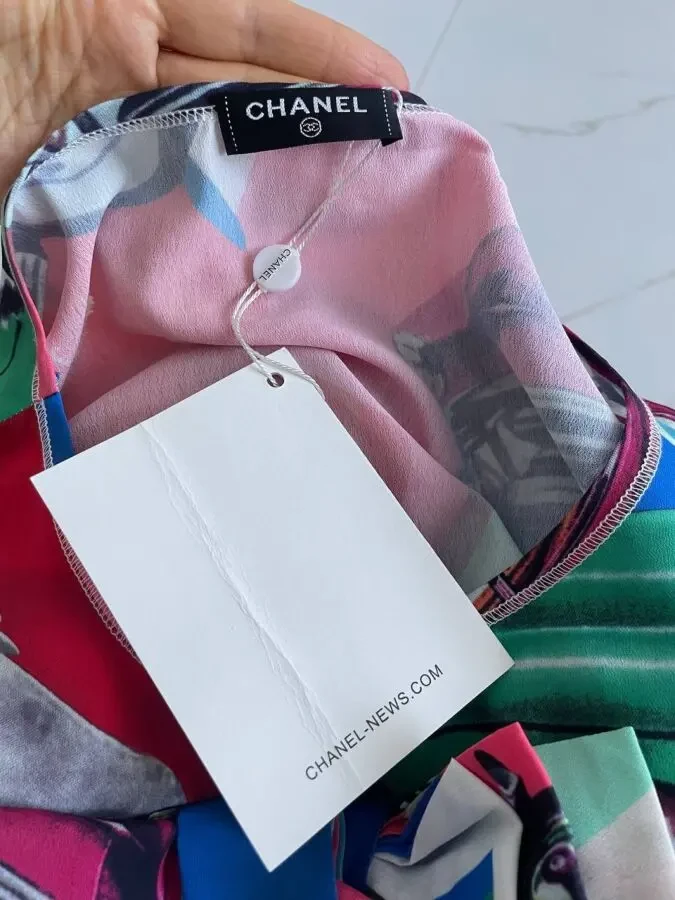 шовкова блуза Chanel 7