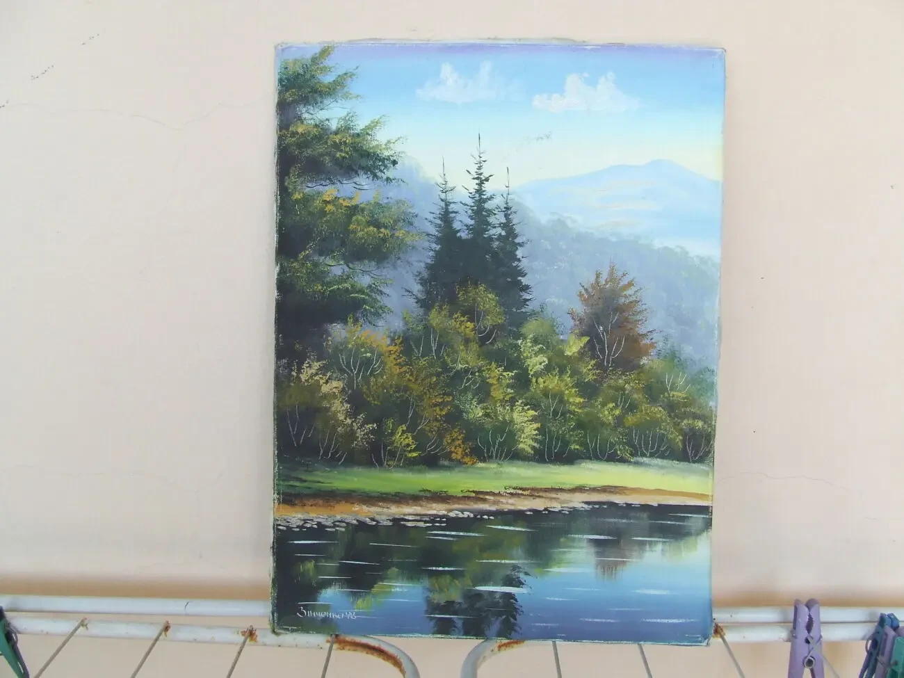 Закарпатская школа В.Зинченко раз. 40 х 30 см. х.м. 1998 гг. Ужгород. 5