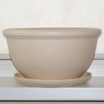 Горшок цветочный керамический 6 л. кашпо для роз вазон для цветов 2 шт