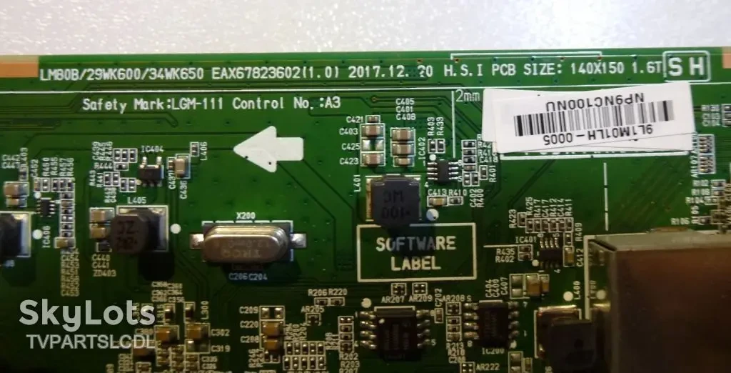 Main board EAX67823602 1.0 для LG 29WK600-W 2
