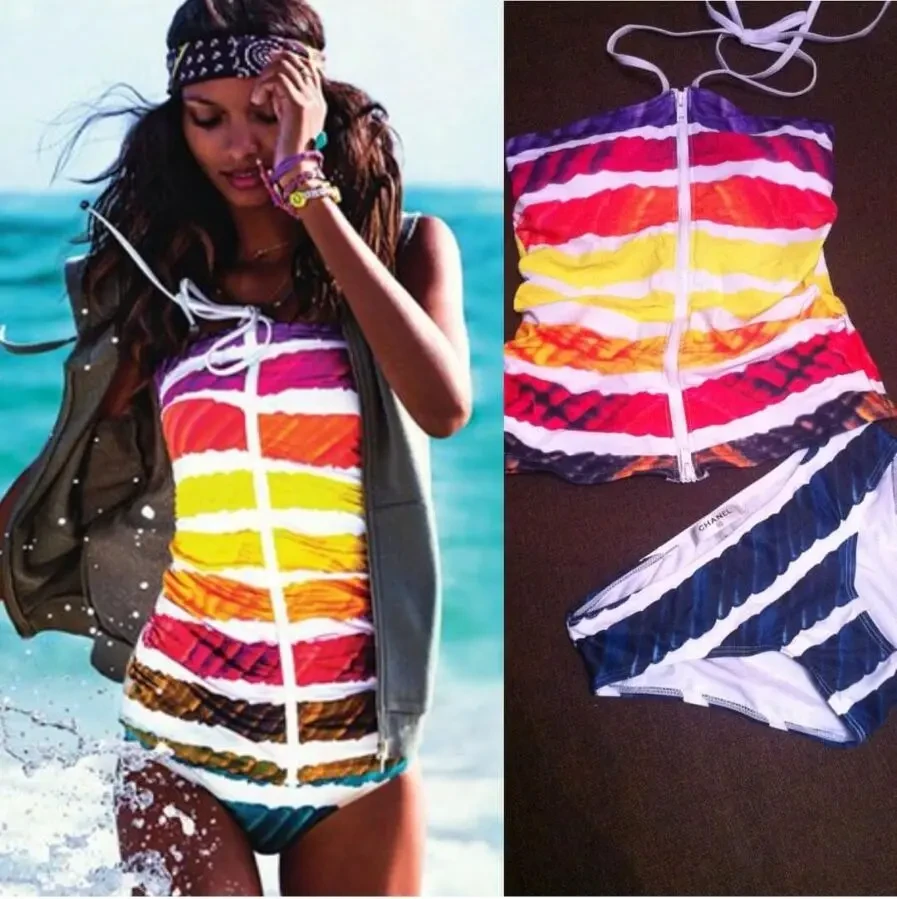 Купальник танкіні Chanel 2