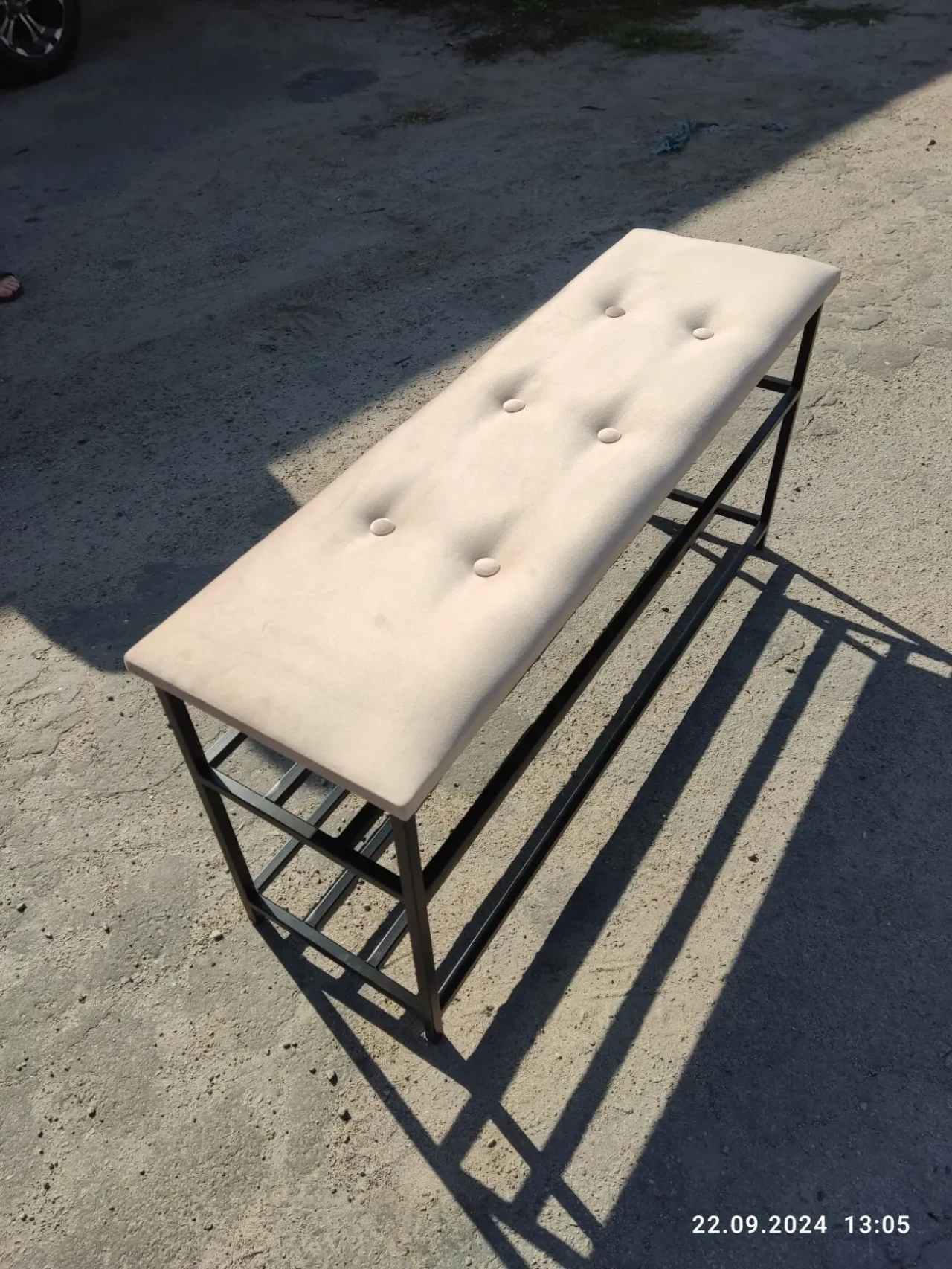 Банкетка LOFT 60см с полками для обуви 2