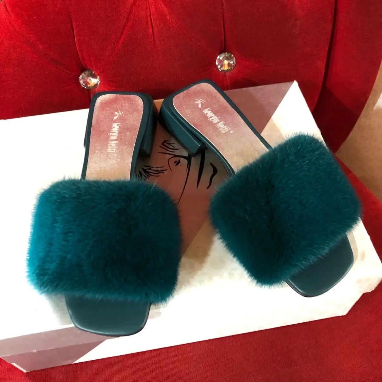 Тапочки норка,хутряні 6