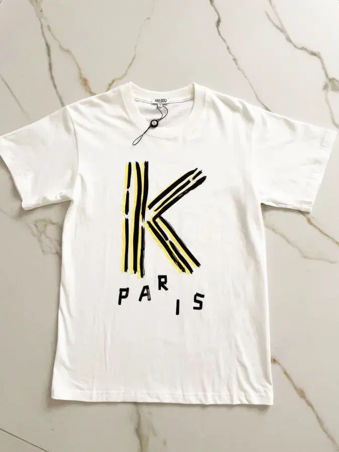 Біла футболка Kenzo унісекс 5