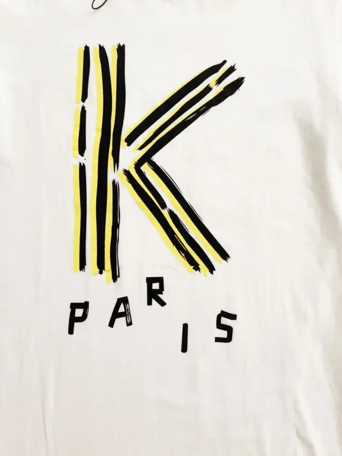 Біла футболка Kenzo унісекс 7