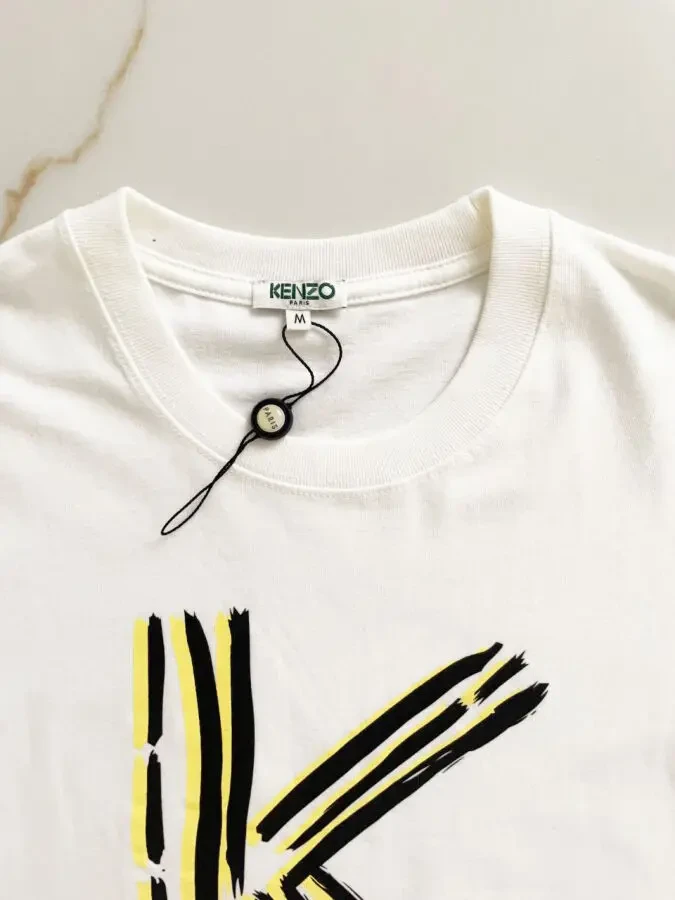 Біла футболка Kenzo унісекс 8