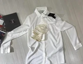 Блуза сорочка Yves Saint Laurent YSL