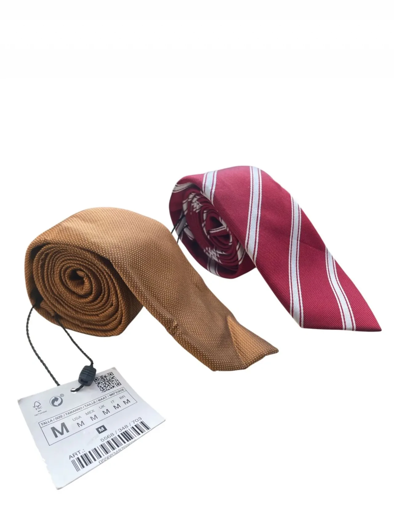 Краватки Zara man, розмір M, натуральний шовк