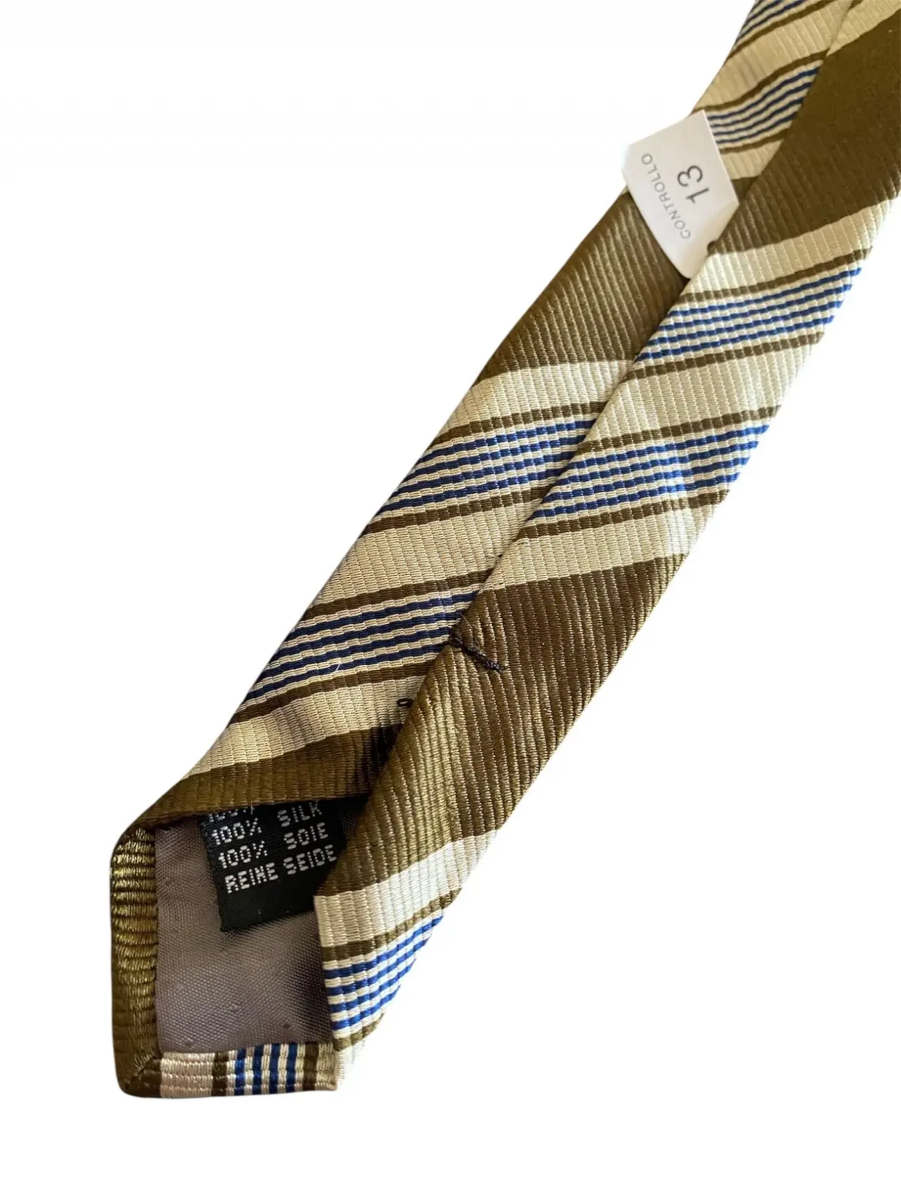 Краватка Bevilacqua, шовк, Італія, нова з бірками 3