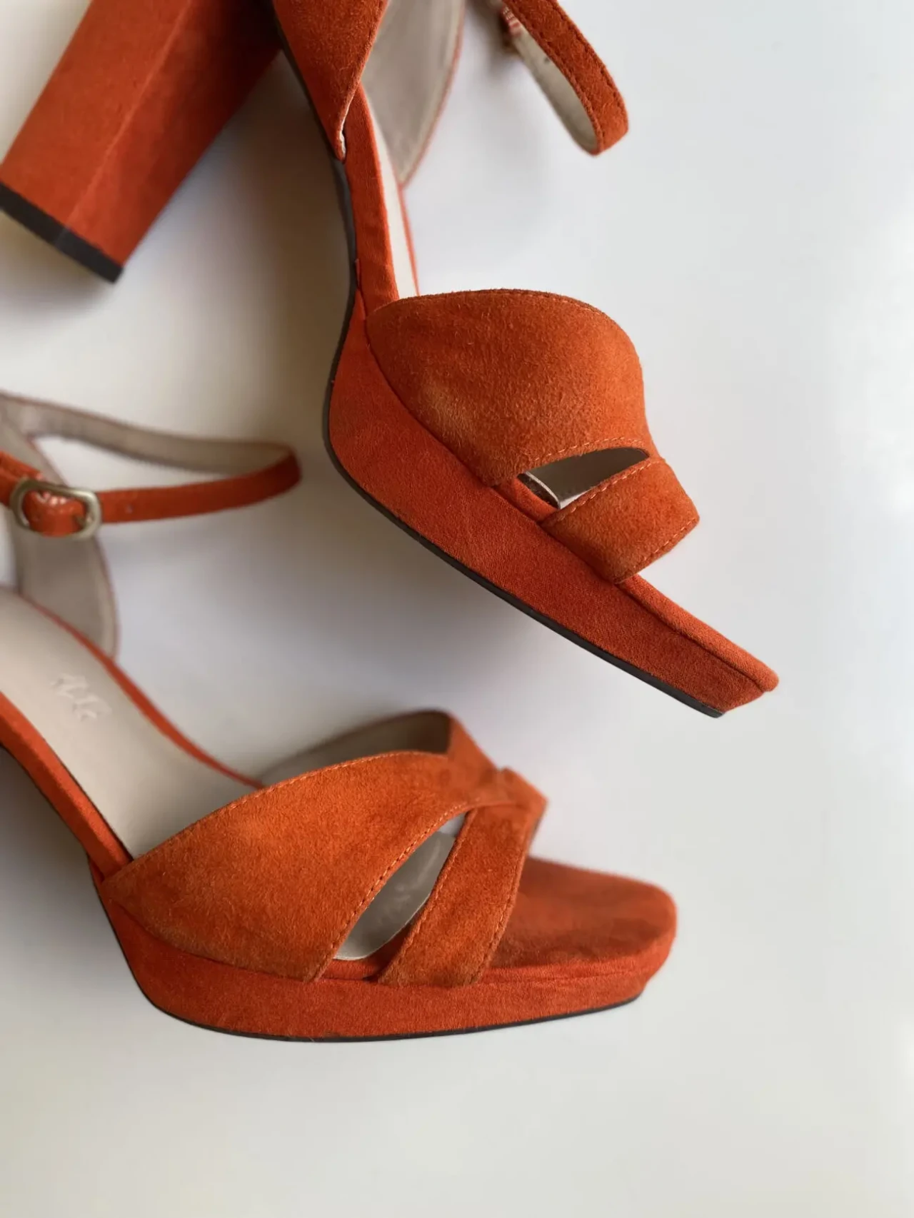 Замшеві босоніжки на підборах Footglove, 40 розмір 5