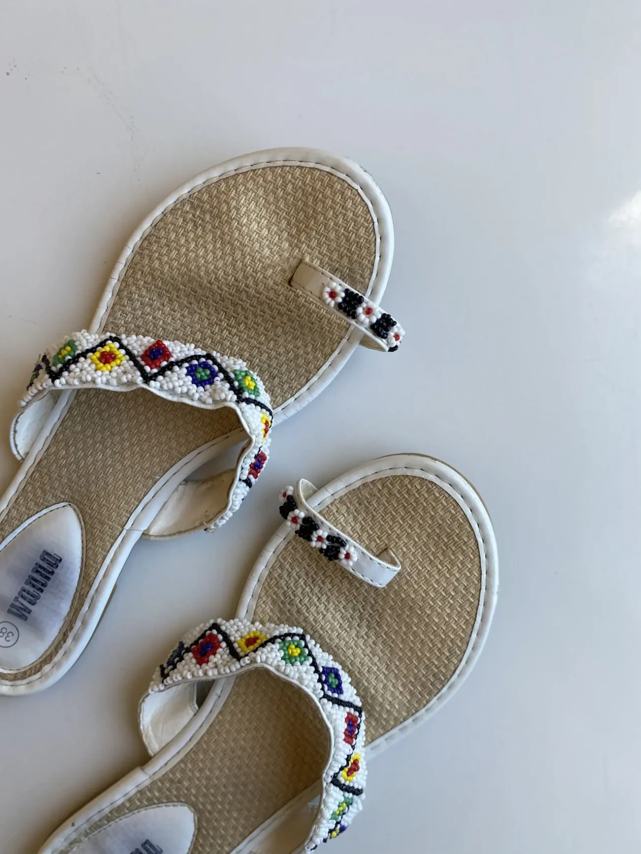 Літні шльопанці з бісером Wanna, 38 розмір 3