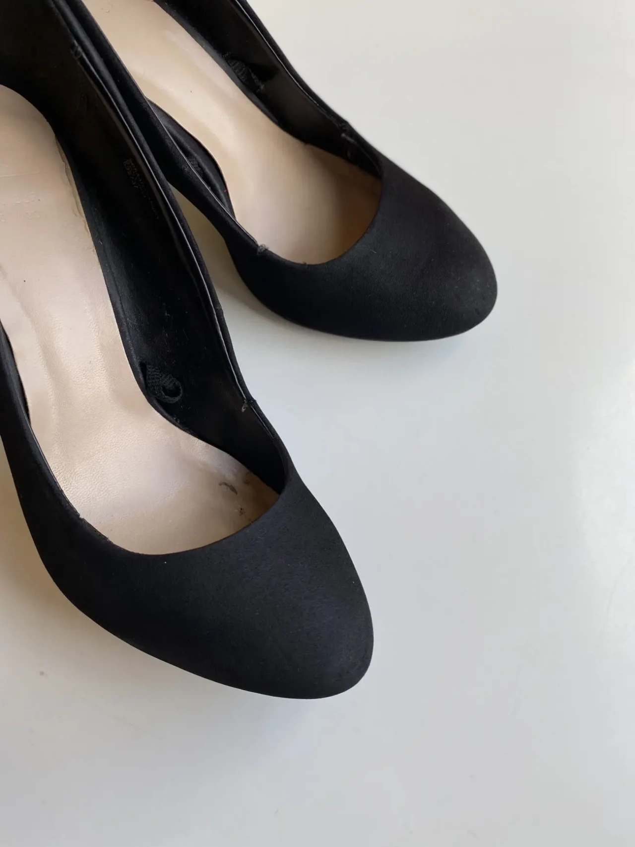 Чорні туфлі FF, 39 розмір 5