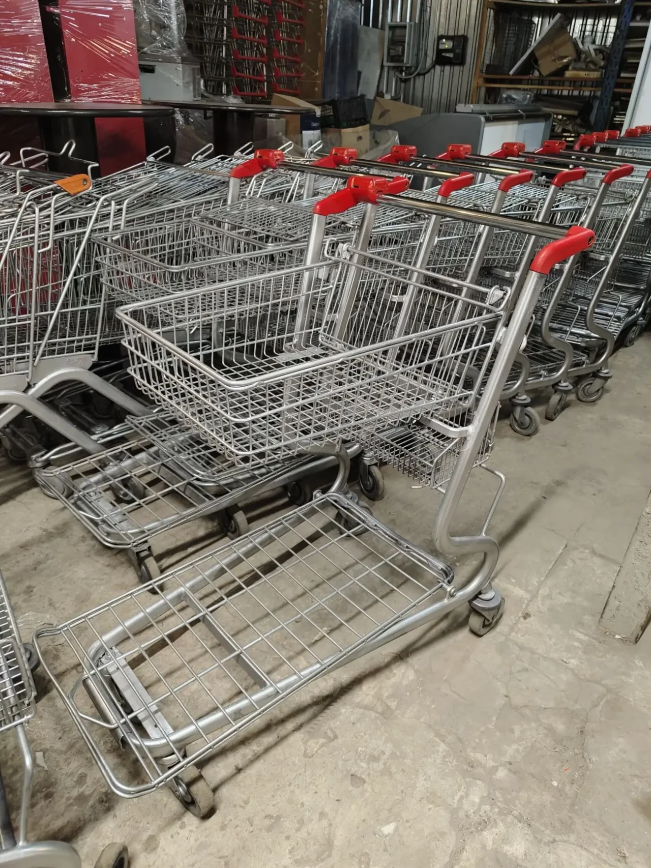 Візок для складу бу,тележка вантажна бу, тележка з піддоном бу, 2