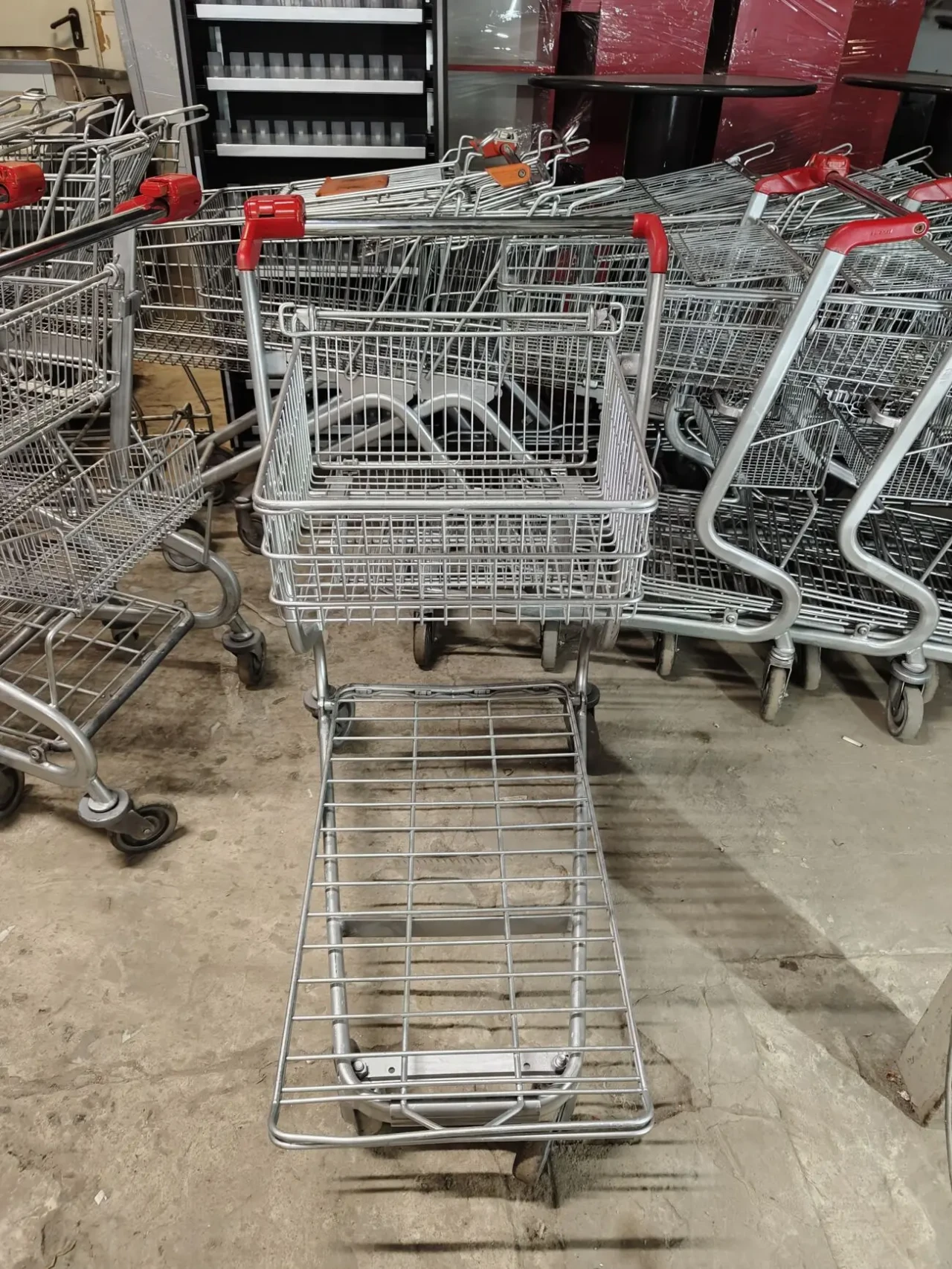 Візок для складу бу,тележка вантажна бу, тележка з піддоном бу, 3