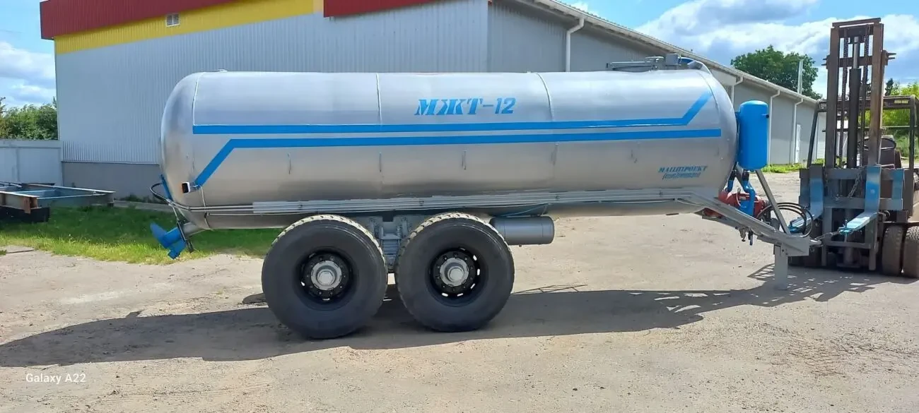 Бочка МЖТ-12 євроход / вакуумна розкидач гною