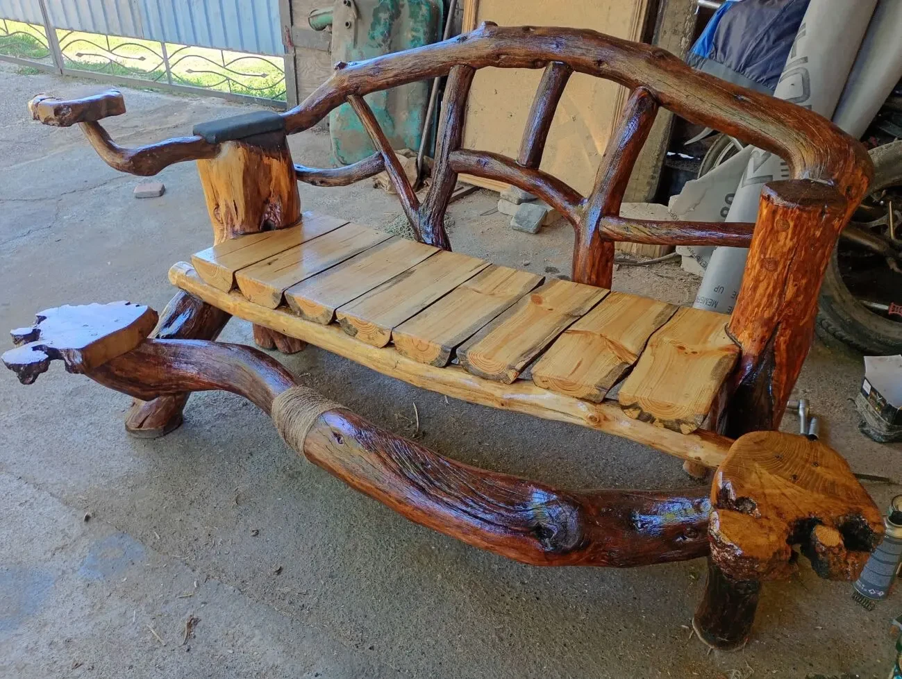 Лавка, Скамья для декора 2