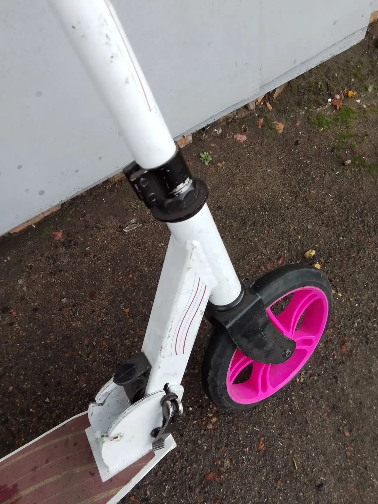 Самокат двоколісний дорослий, колеса великі 20см 4