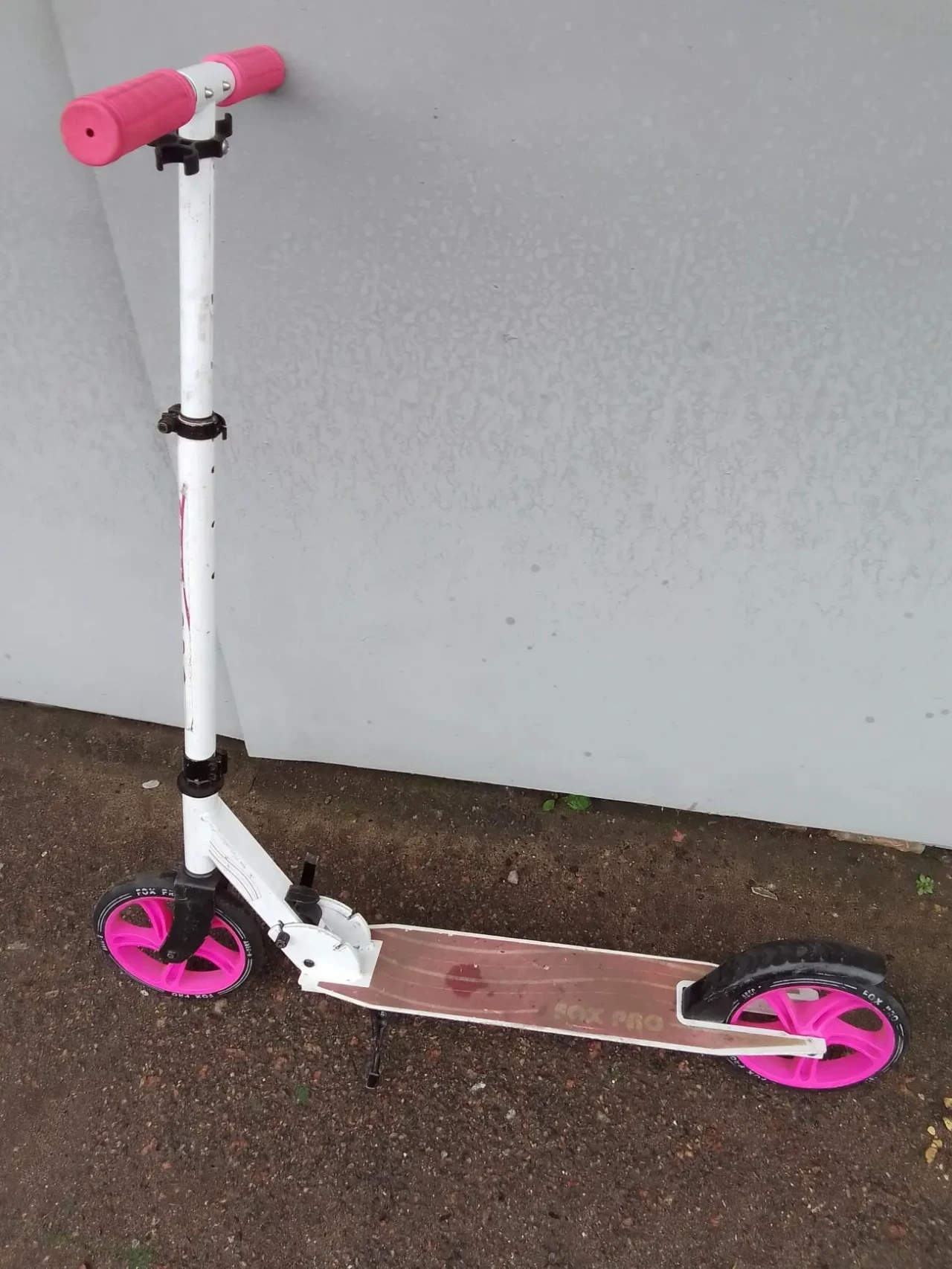 Самокат двоколісний дорослий, колеса великі 20см 8