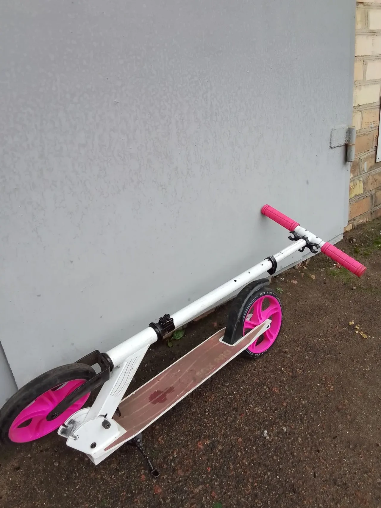 Самокат двоколісний дорослий, колеса великі 20см 7