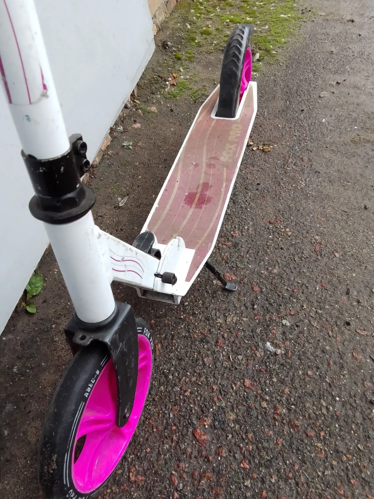 Самокат двоколісний дорослий, колеса великі 20см 6