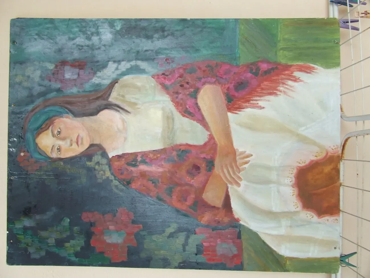 Закарпатская школа. Г. Мандин раз. 80 х 60 см. к.м. 2000 гг. Ужгород. 2