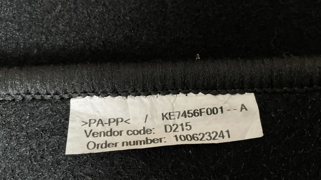 Nissan x-trail t32 килимки KE7456F001 3