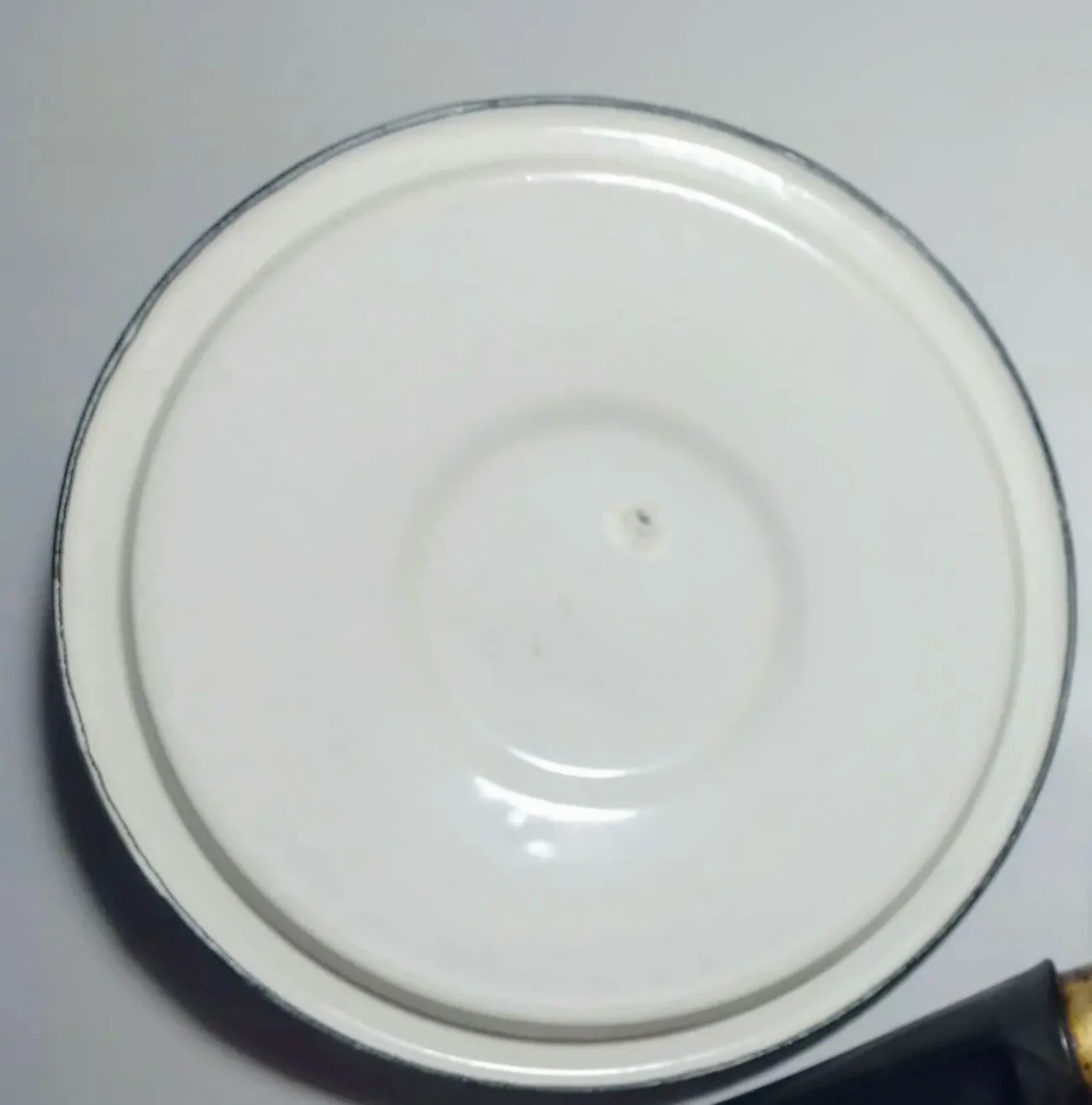 Крышка 20 см на кастрюлю, посуду, металл эмалированный 2