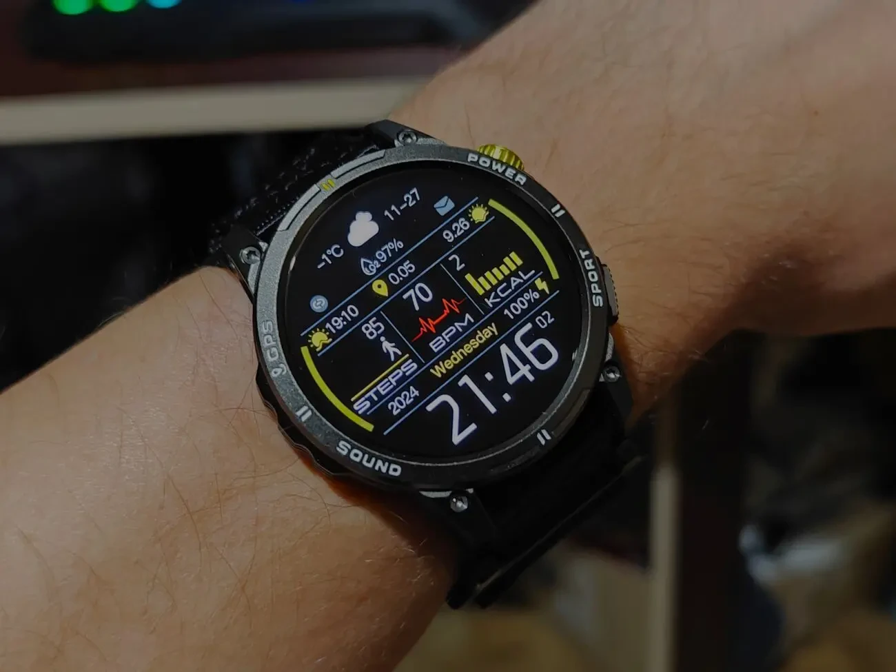 Смарт часы NX18 Pro (AMOLED, GPS, IP68, BT Call, Compass, Barometer) 3