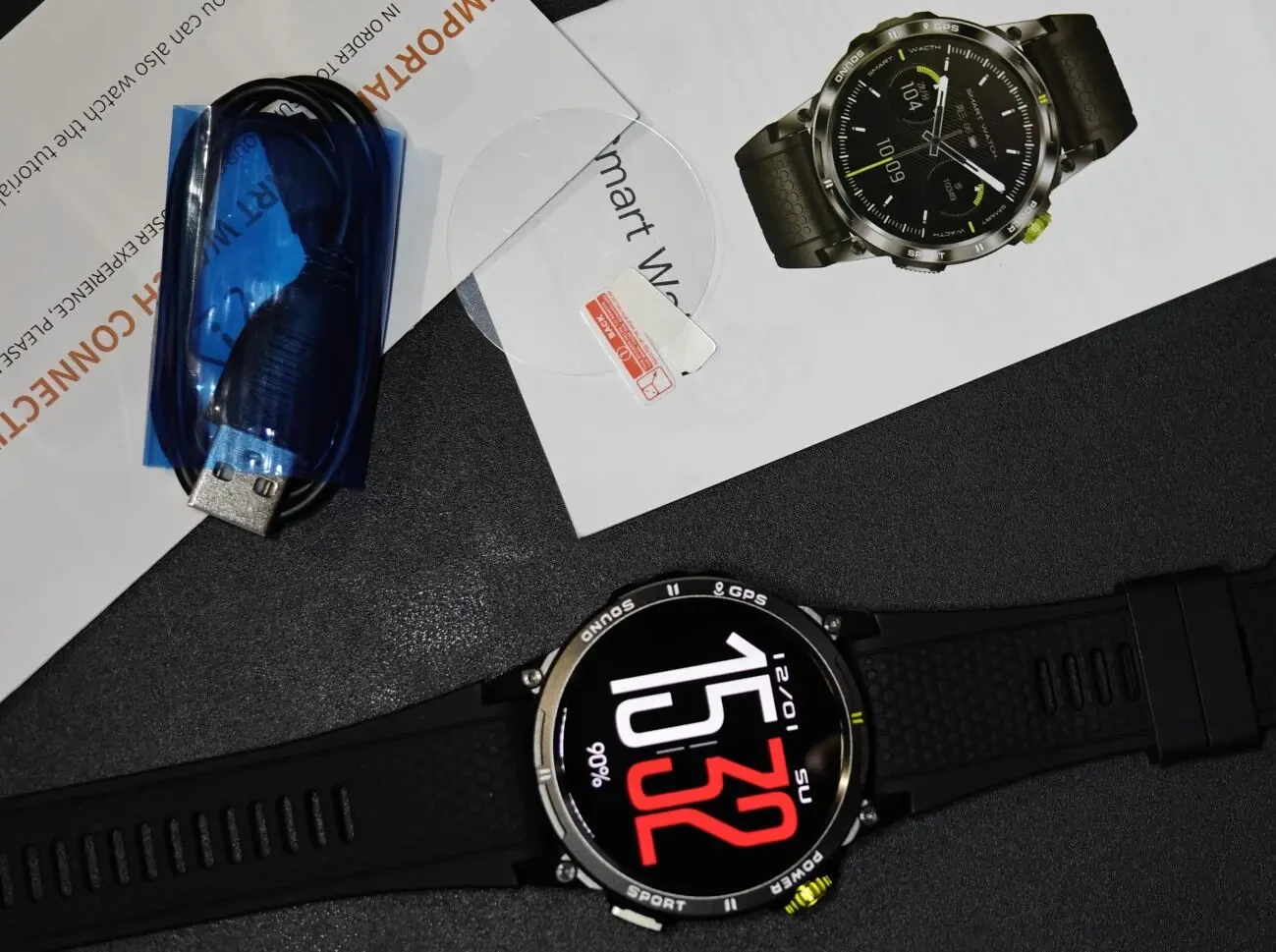 Смарт часы NX18 Pro (AMOLED, GPS, IP68, BT Call, Compass, Barometer) 2