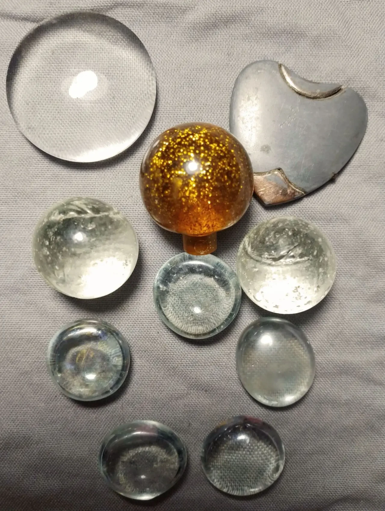 Наполнитель в вазу декор интерьера шарики, звездочка, капля набор 6 шт