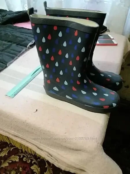 Сапоги резиновые литые