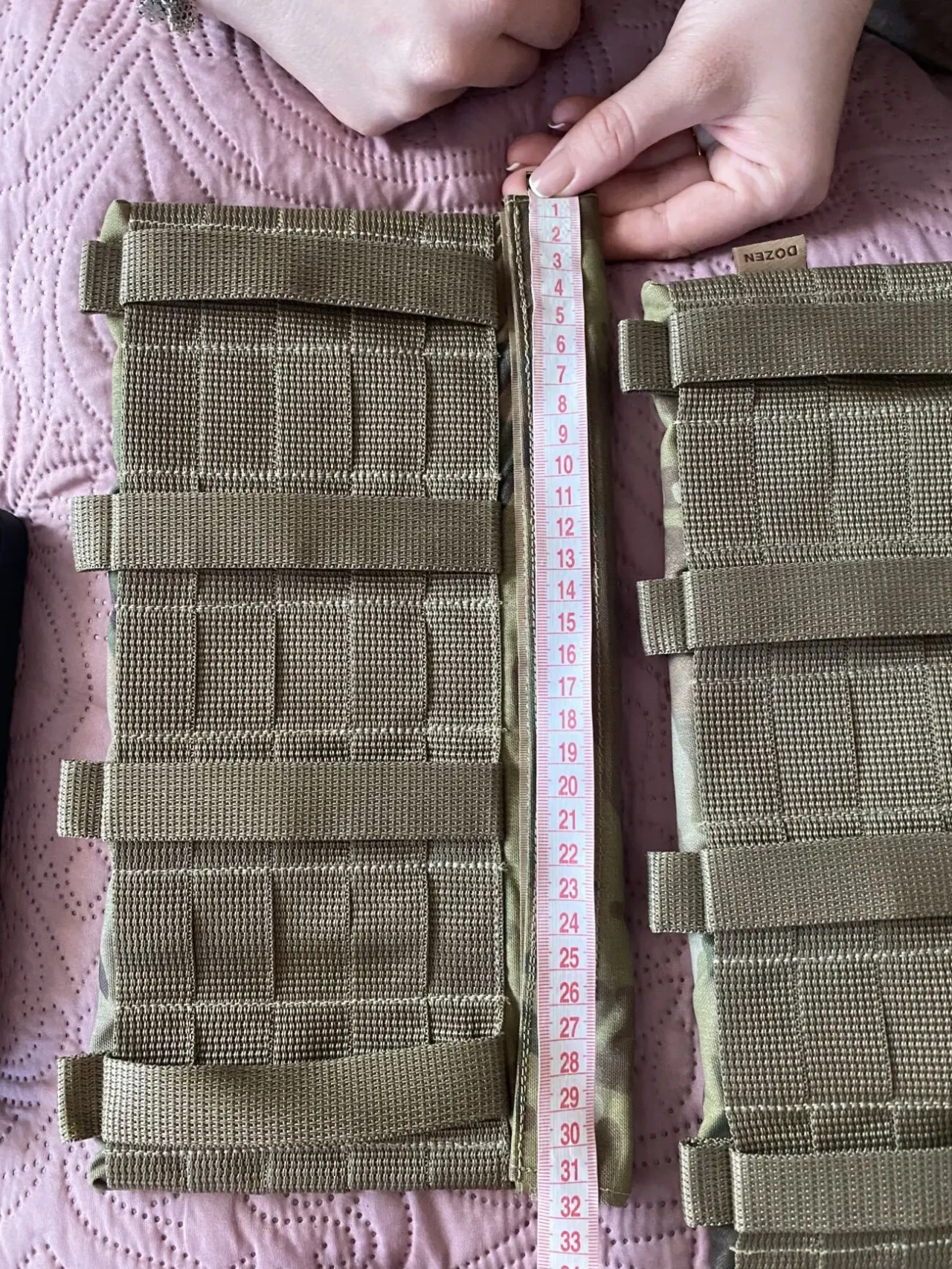 Бокова бронепластина 4 класу захисту 20х15сМ 7